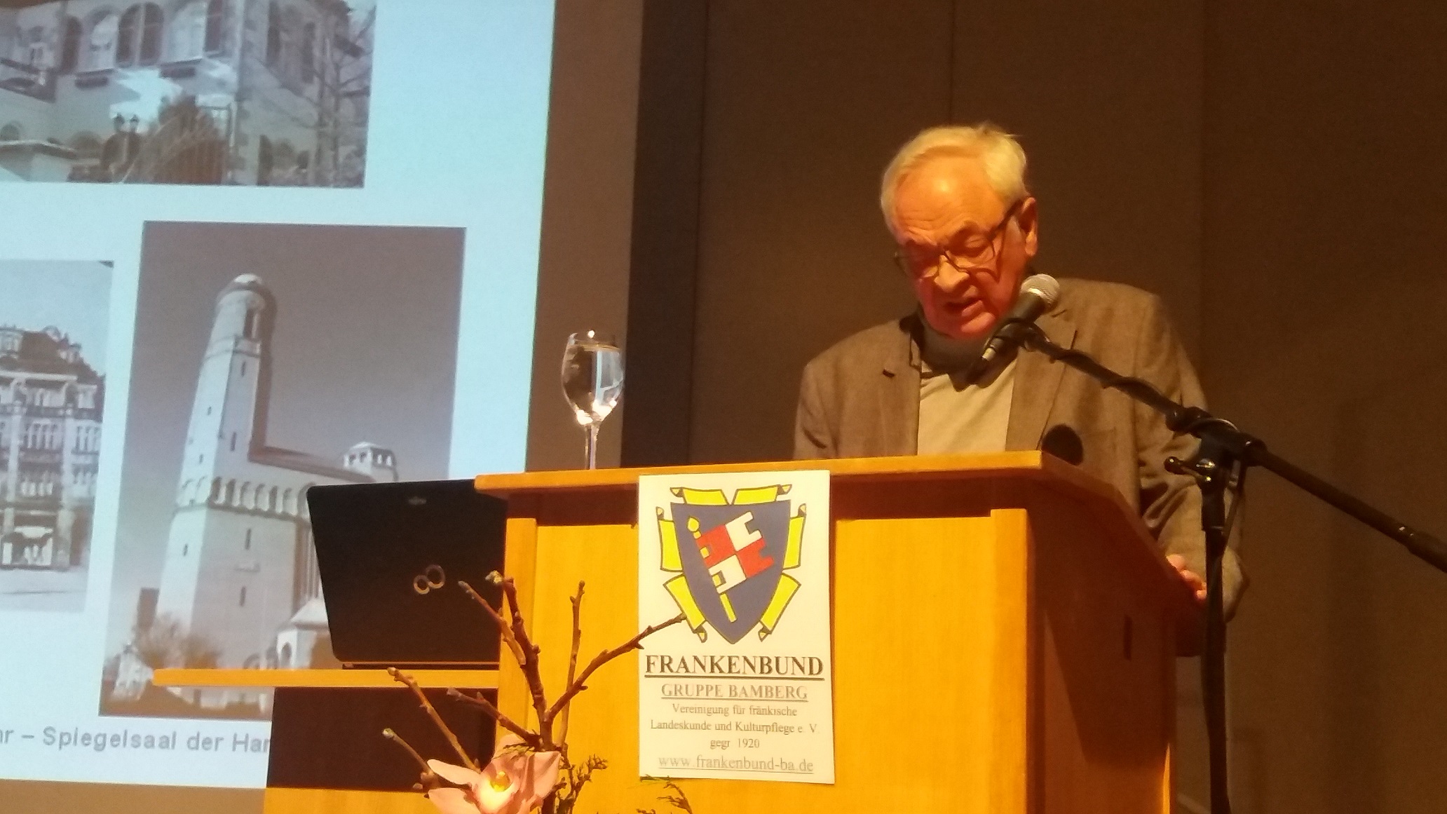 Foto: Norbert Jehmiller, der Urenkel von Daniel Fuchs